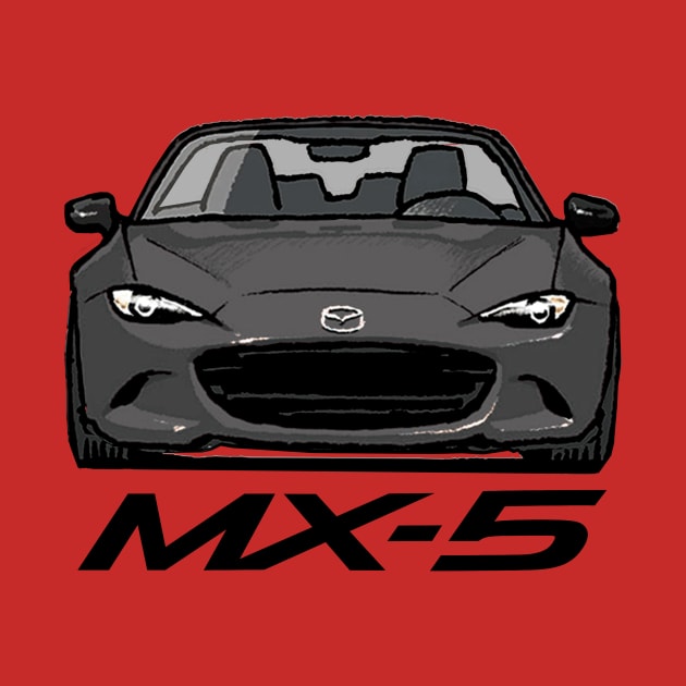 MX5 Miata ND Grey by Woreth