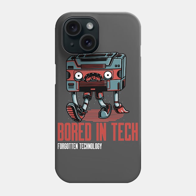 Bored In Tech Phone Case by TheWaySonic