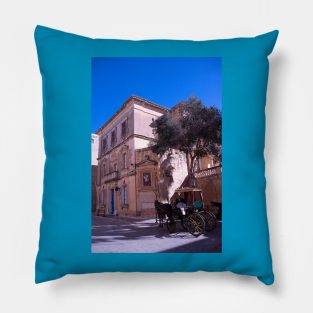 Mdina Main Gate, Malta Pillow