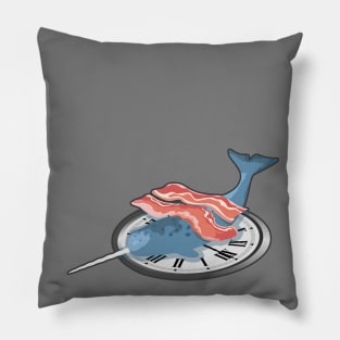 The Narwhal Bacons at Midnight Pillow