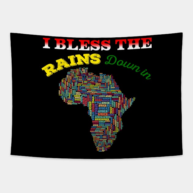 Africa tribute by Toto Tapestry by woodsman