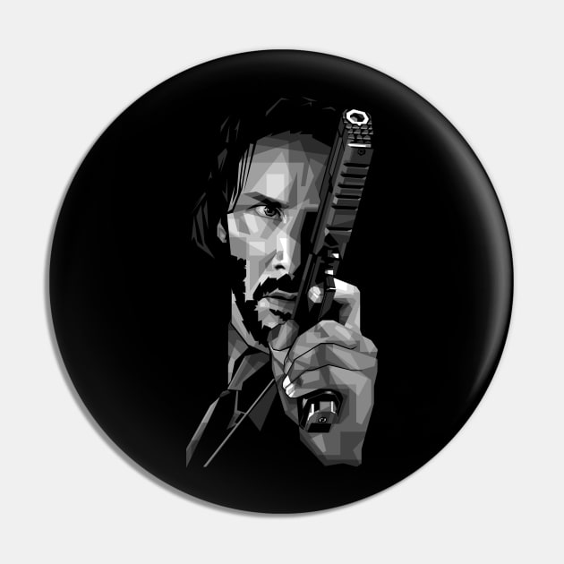 John Wick Pin by saufahaqqi