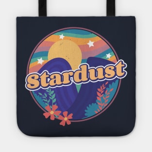 Stardust - Vintage Retro - Bohemian Style Tote