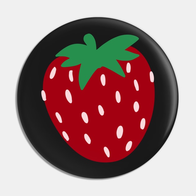 dark red strawberry drawing Pin by maoudraw