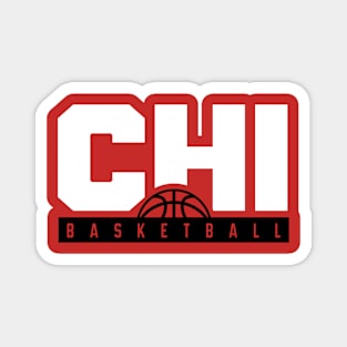 Chicago Basketball Tee Magnet