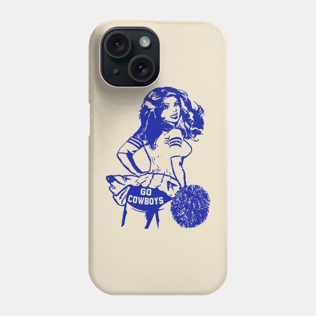 Go Cowboys Phone Case by onimod