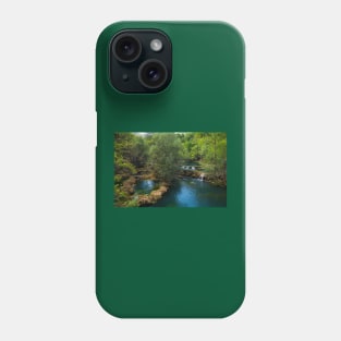 The Small Waterfalls at Martin Brod in Bosnia Phone Case