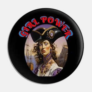 Girl power pirate princess Pin