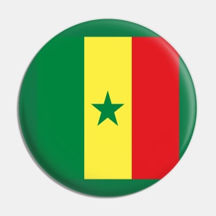 Senegal Flag Pin