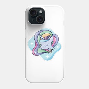 GLOWING UNICORN Phone Case