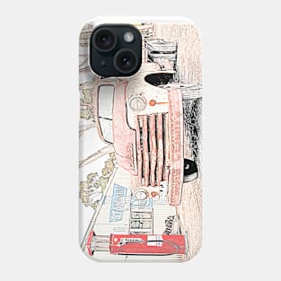 Old Truck at the Garage Phone Case