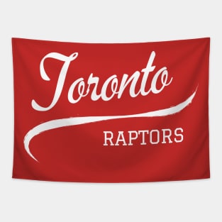 Raptors Retro Tapestry