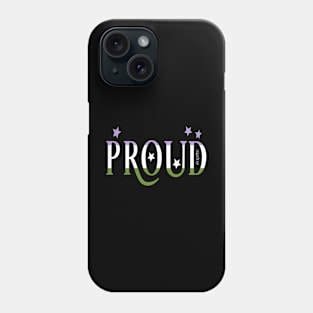 Proud genderqueer Phone Case