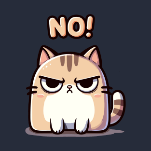 The Cat Says No! T-Shirt