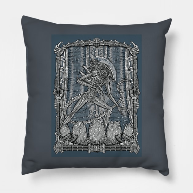 Xenomorph Pillow by jonito