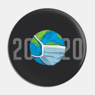 2020 In Masks Pin