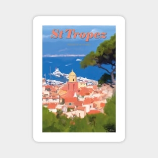 Saint Tropez, French Riviera France Magnet