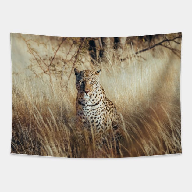 African Leopard 2 Tapestry by withluke