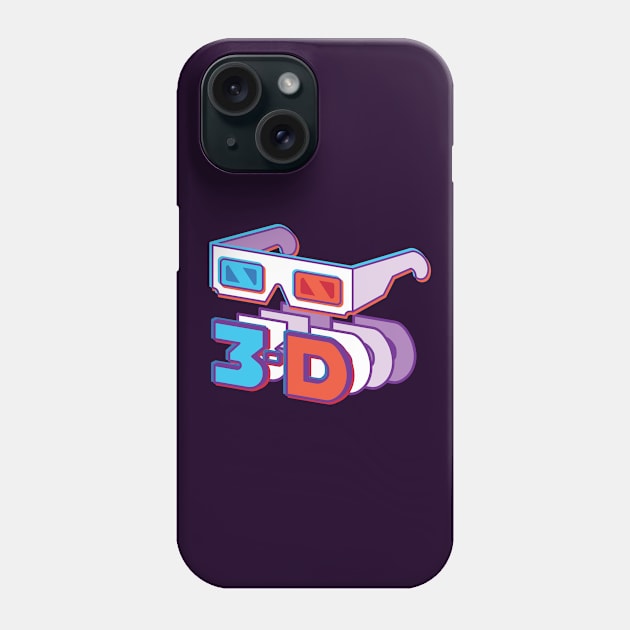 3D Phone Case by JollyHedgehog