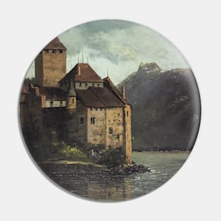 Chillon Castle by Gustave Courbet Pin