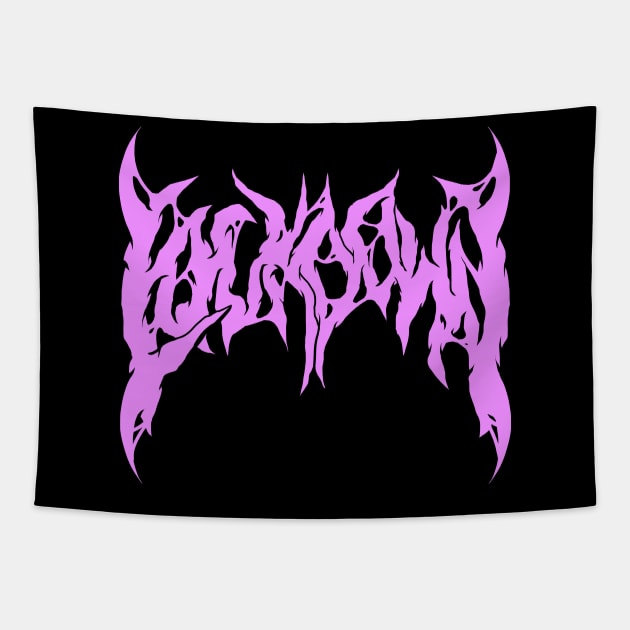 LOCKDOWN logo Tapestry by ghaarta