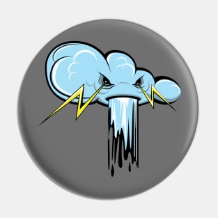 cloudy with a chance of storm Pin