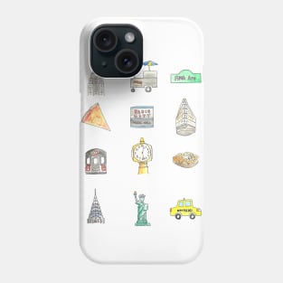 New York City Icons Phone Case