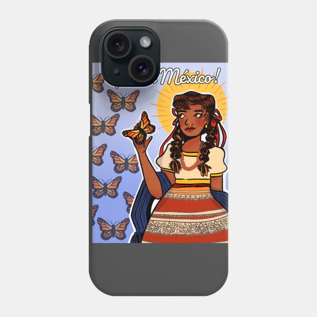 Viva Mexico Phone Case by misnamedplants