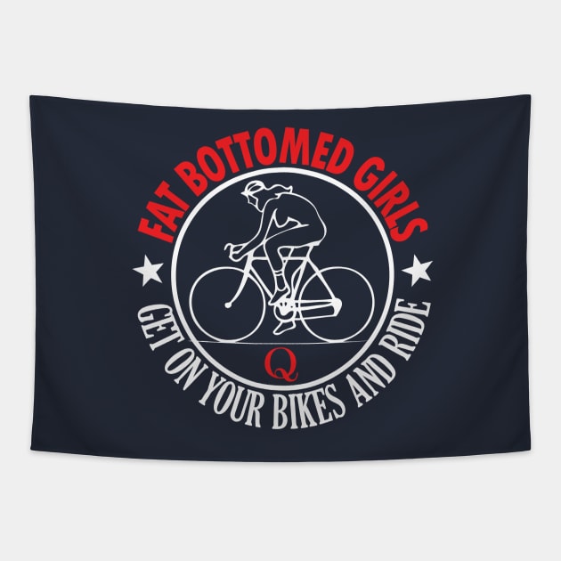 biker shirt Tapestry by retroracing