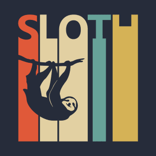 Funny Vintage Sloth Gift T-Shirt