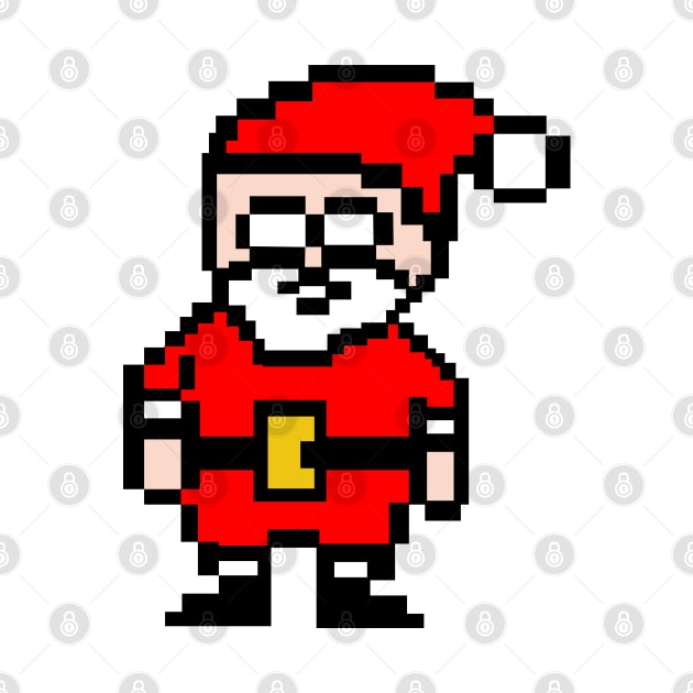 8bit Santa by Vanilla Susu