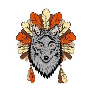 Tribal Wolf T-Shirt