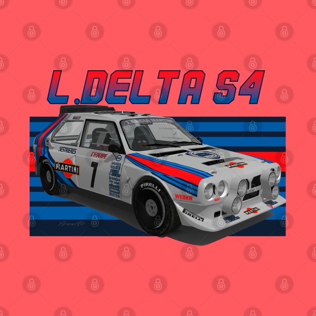 Lancia Delta Group B Martini by PjesusArt