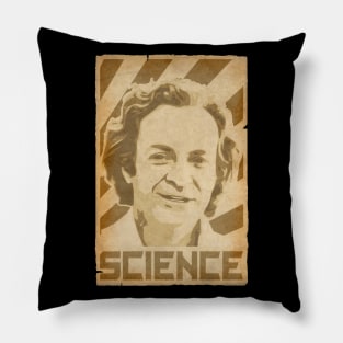 Richard Feynman Retro Science Pillow