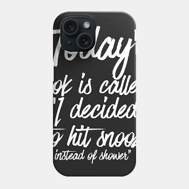 Today's Look Phone Case by BigDreamTees