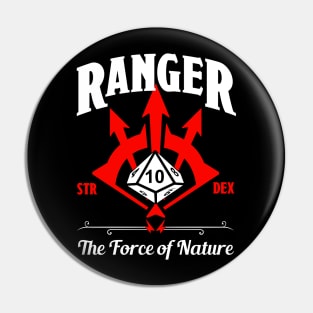 D&D Character Class Ranger Pin