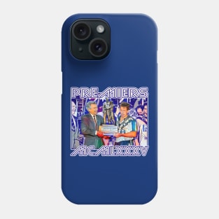 OG FOOTY - Canterbury-Bankstown Bulldogs - PREMIERS 1985 Phone Case