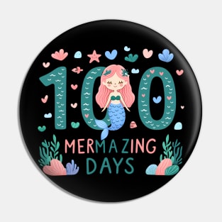 100 Mermazing Days Pin