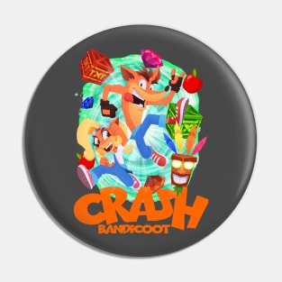 Crash is back Pin