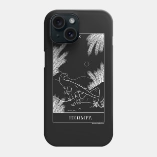 Hermit Dinosaur Oryctodromeus Tarot Phone Case