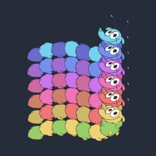 Caterpillar rainbow T-Shirt