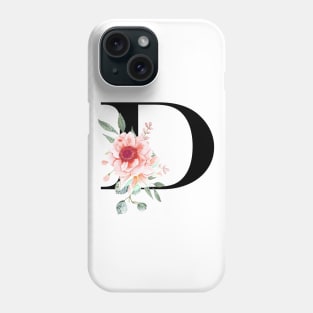 LETTER MONOGRAM D Phone Case