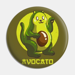 Avocato Avocado Cat Pin