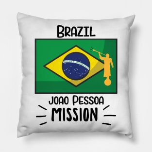 Brazil Joao Pessoa Mormon LDS Mission Missionary Gift Idea Pillow