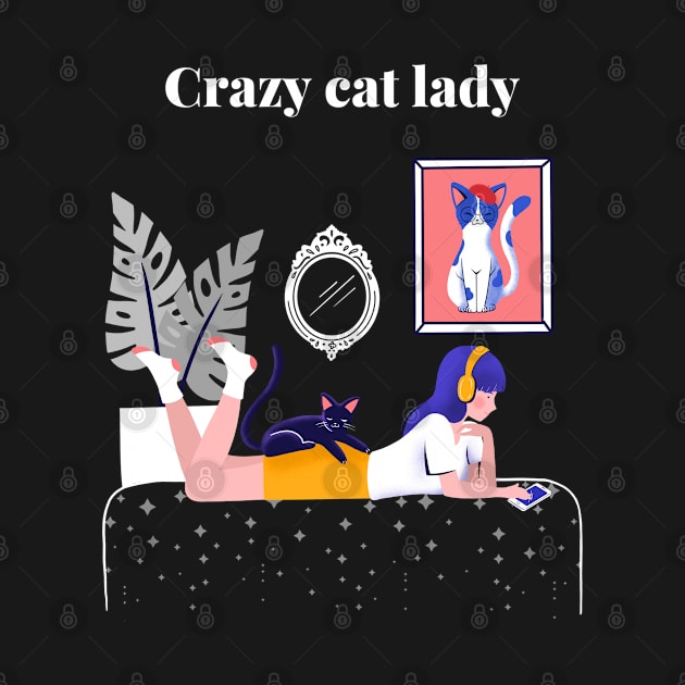 Crazy Cat Lady by Mads' Store