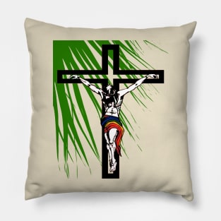 The Holy Week Christs Journey To The Cross LGBTQIA Pillow