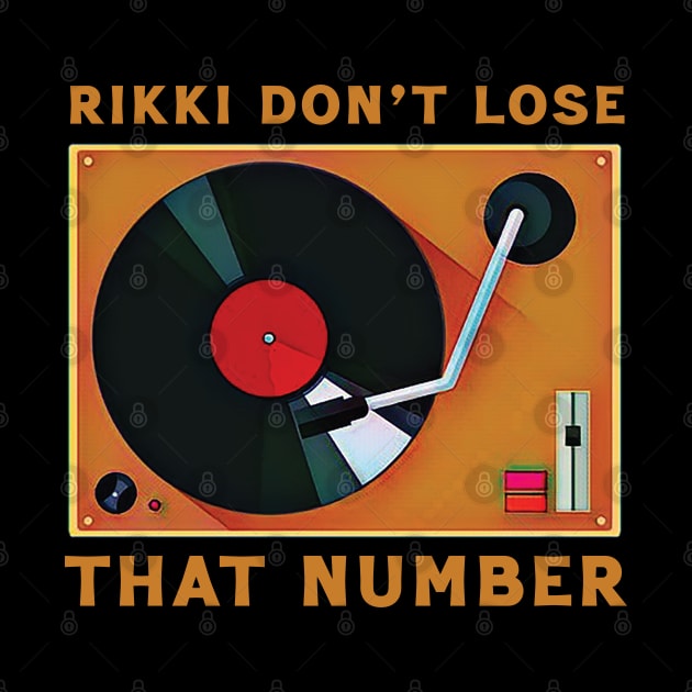 Rikki Don't Lose That Number by Trendsdk