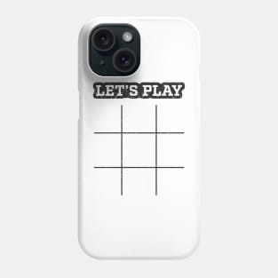 Tic-Tac-Toe Phone Case