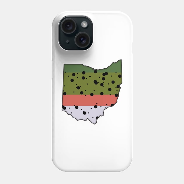 Ohio Trout Phone Case by somekindofguru