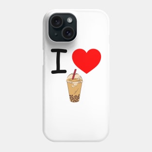 I Heart Boba Phone Case